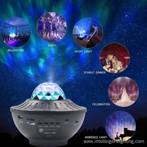 Colorful Bluetooth Music Starry Sky Projection Lamp